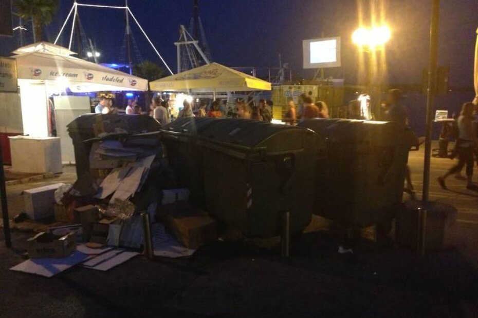 Porečka riva u nedjelju, 7. srpnja