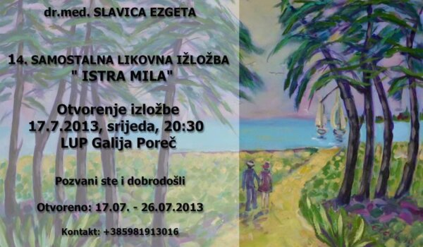 Slavica Ezgeta: 14. samostalna izložba