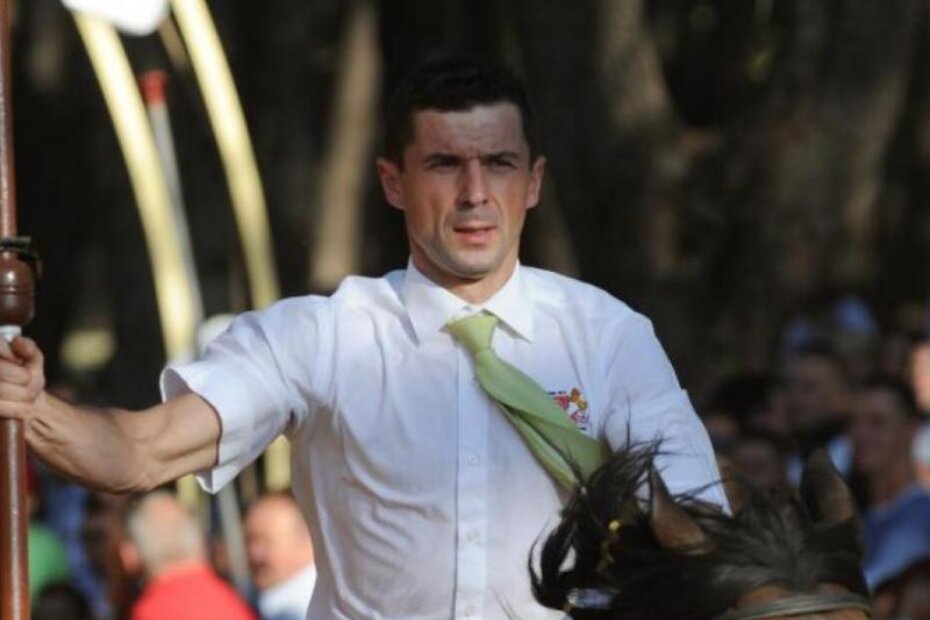 Pobjednik Trke za viticu Milio Grabrović