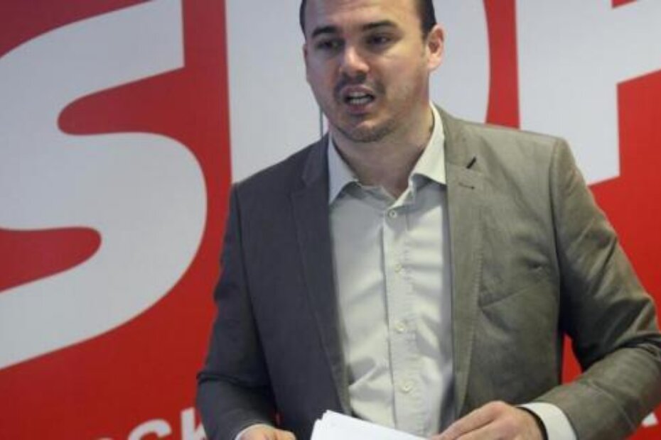 Danijel Ferić, povjerenik SDP-a za Istru (M. ANGELINI)