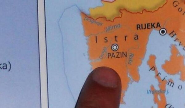 Nepostojeća istarska rijeka u udžbeniku prirode