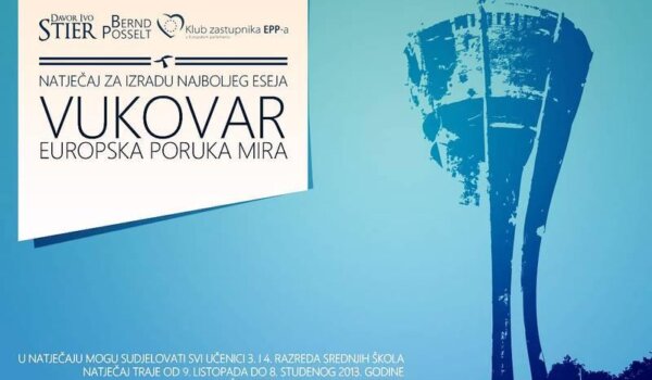 Natječaj 'Vukovar europska poruka mira'
