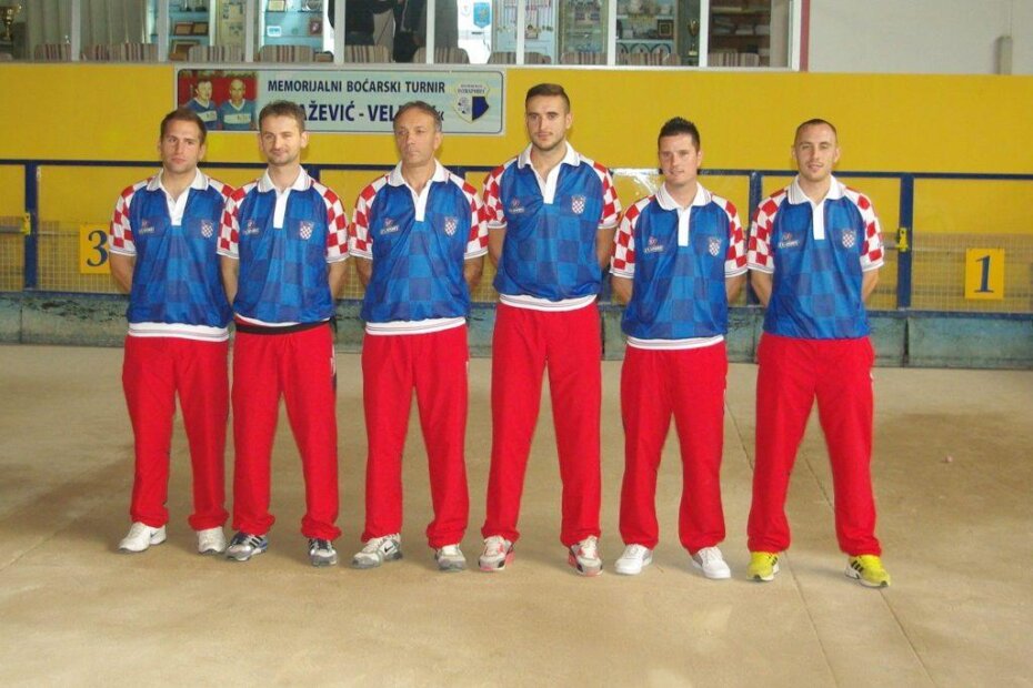 Hrvatski reprezentativci na boćalištu u Poreču (Foto: Dražen Požarić)
