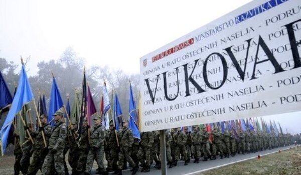 Dokaz da je blokirana kolona državnog vrha u Vukovaru