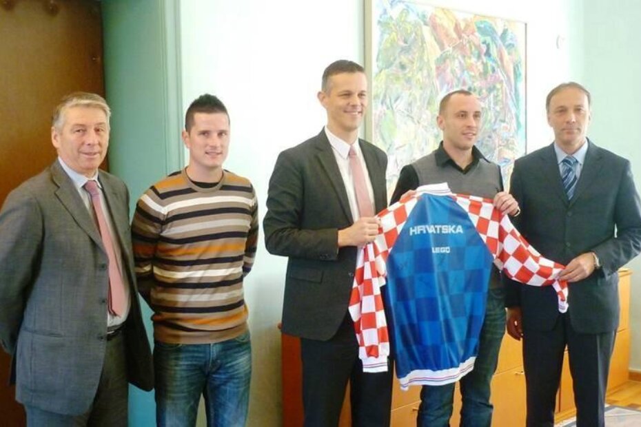 Valter Krizmanić, Goran Percan, Valter Flego, Darijan Živolić i Milan Celija