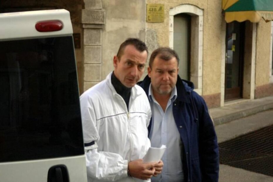 Dovođenje Igora Kerina na pazinski sud (M. SARDELIN)