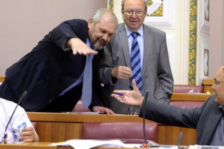 Silvano Hrelja i Damir Kajin (G. MEHKEK/CROPIX)