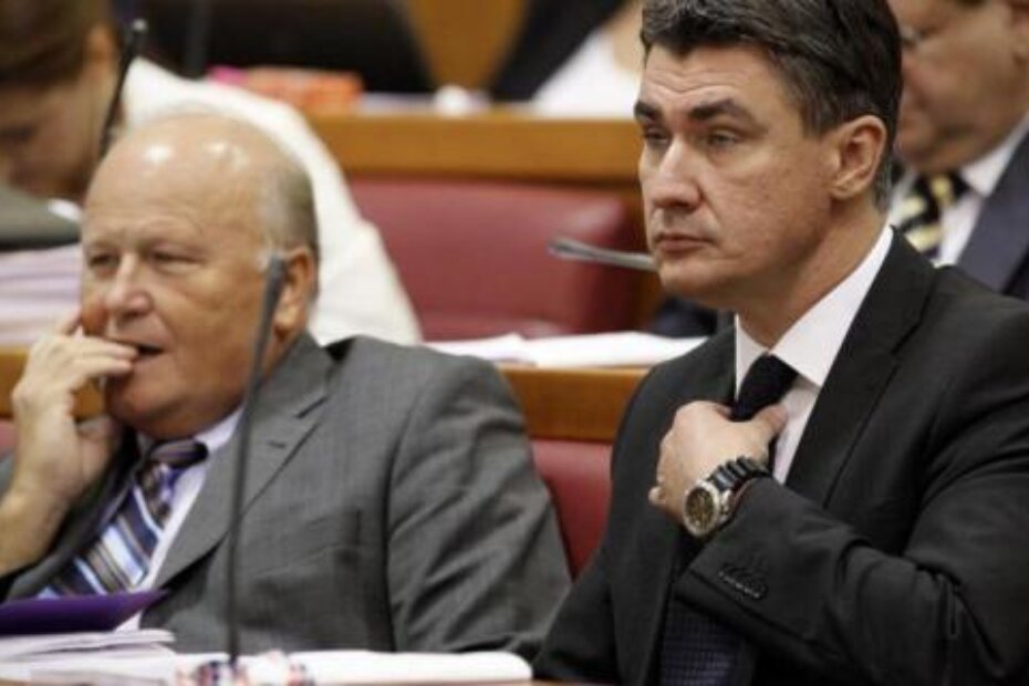 Slavko Linić i Zoran Milanović (D. MATIĆ/CROPIX)