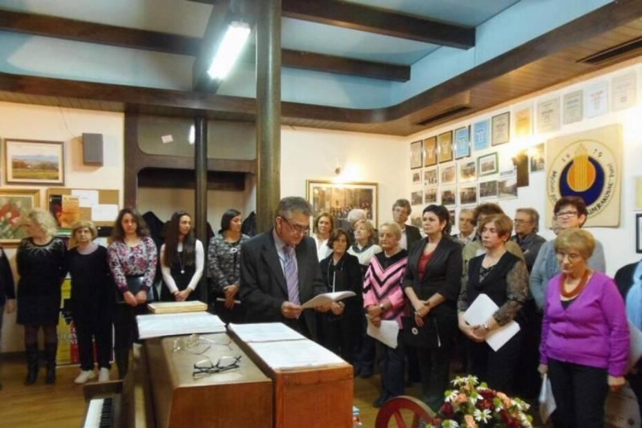 Predsjednik Rudi Poropat govorio je o povijesti zbora (V. HABEREITER) 