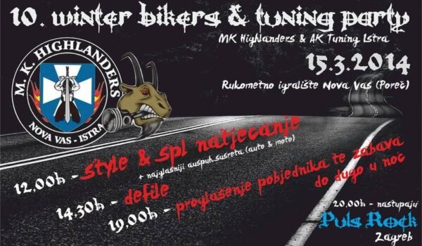 Bikeri i tuneri ujedinjeni po peti put: u subotu u Novoj Vasi deseti Winter &amp; Tuning party