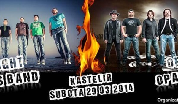 Subota - Kaštelir - veliki koncert Opće opasnosti i The Night Express Banda