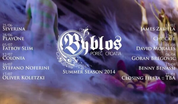 Byblos summer 2014. - najava najbolje zabave na istarskom poluotoku