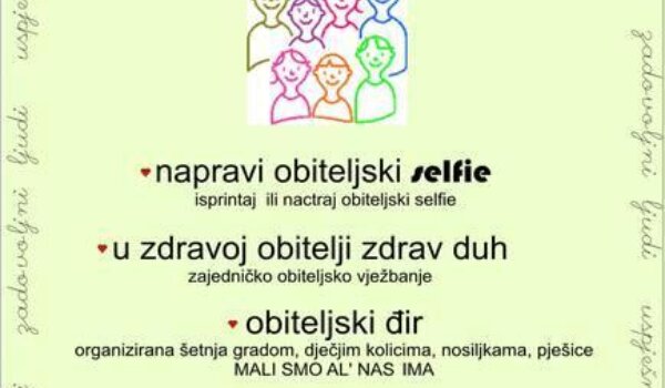 Obilježimo zajedno Međunarodni dan obitelji