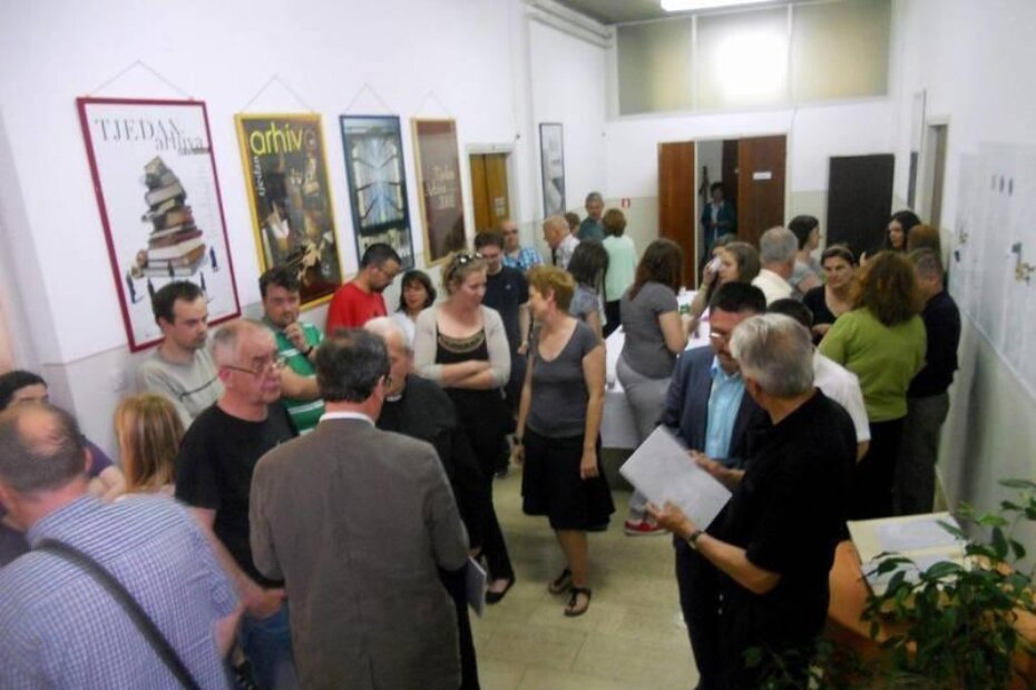 S otvorenja izložbe (A. DAGOSTIN)