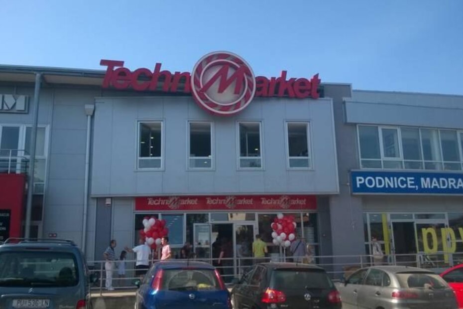 Novootvoreni Technomarket centar u Poreču