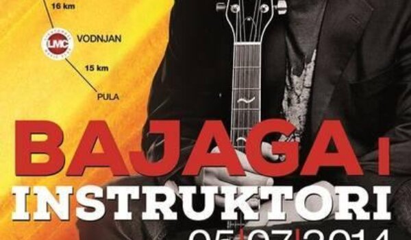 Bajaga i Instruktori! - 5. srpnja na najvećoj open-air pozornici u Istri