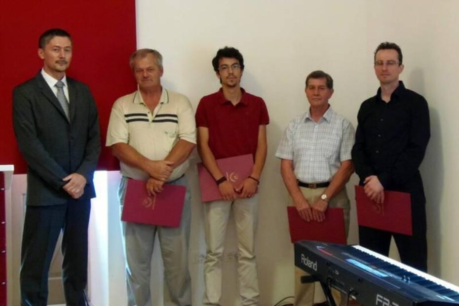 Načelnik s nagrađenim Višnjancima (K. FLEGAR)