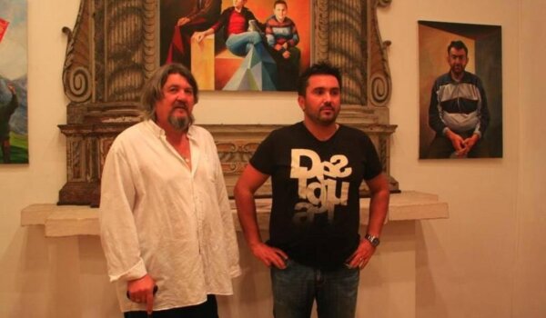Eugen Varzić u galeriji 'Alvona' predstavio svoj najnoviji ciklus akrilika na platnu 'Noir'