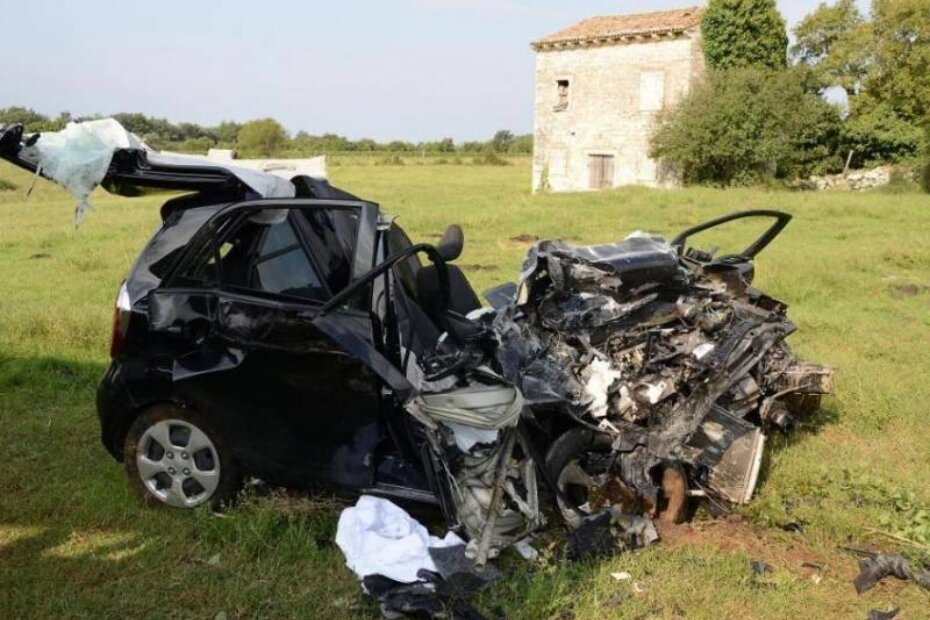 Prometna nesreća kod Savičente (M. ANGELINI)