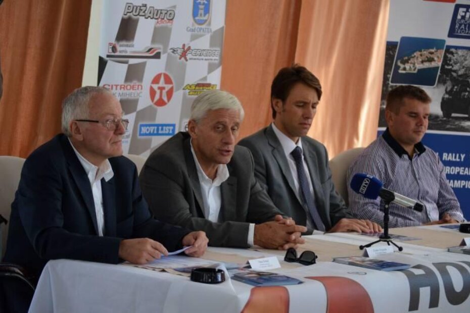 Mato Šebalj, Igor Gregurek, Fernando Kirigin i Igor Puž na konferenciji za medije u Opatiji