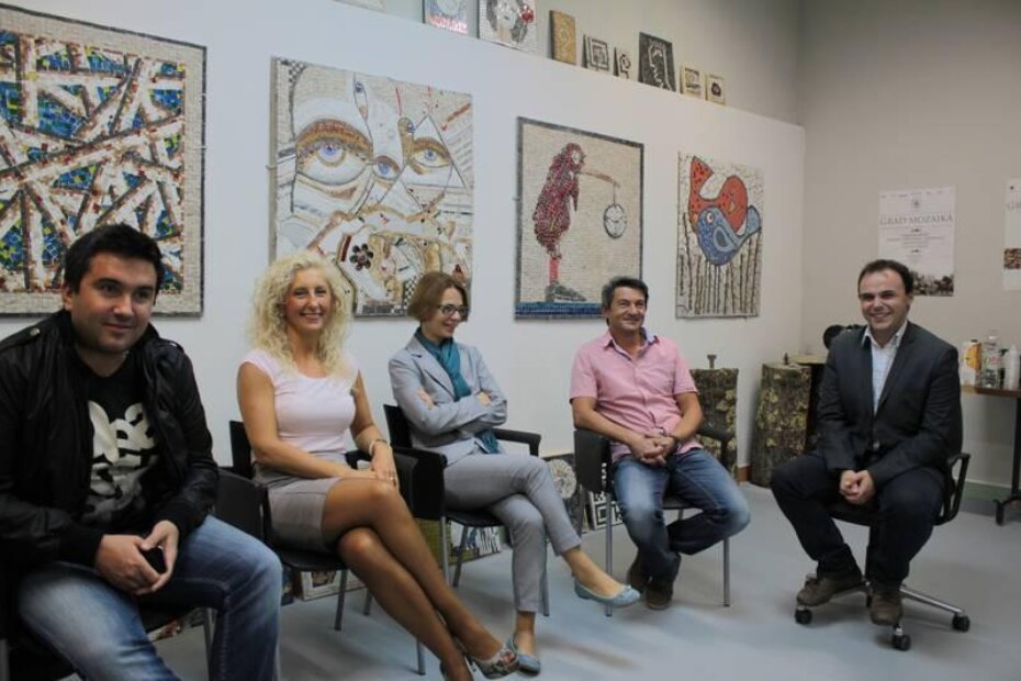 Sa konferencije za medije na kojoj je predstavljen novi prostor Društva za skrb i promicanje održivog korištenja kulturne baštine