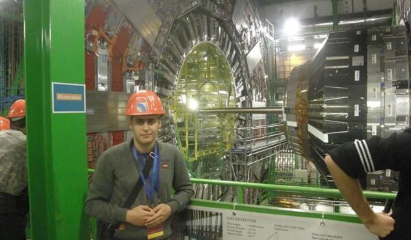 Filip Matković s ekipom Hrvatske Meteorske Mreže posjetio CERN