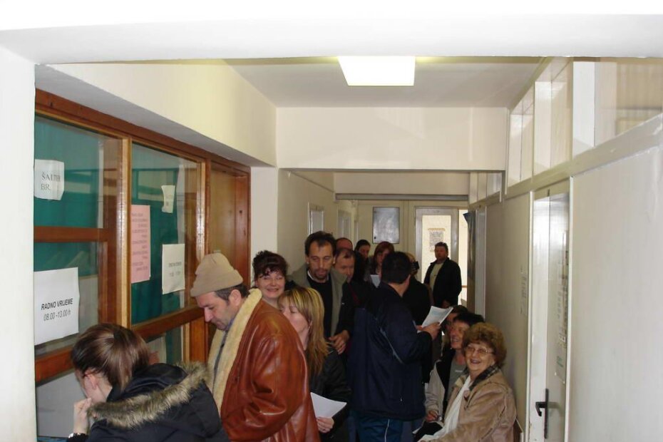 Fotografija u porečkom HZZO-u snimljena 2009. godine. Nema potrebe slikati novu jer ništa se nije promijenilo