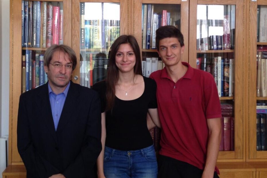 Ivana Zec, Simon Radovčić i profesor Vladimir Torbica