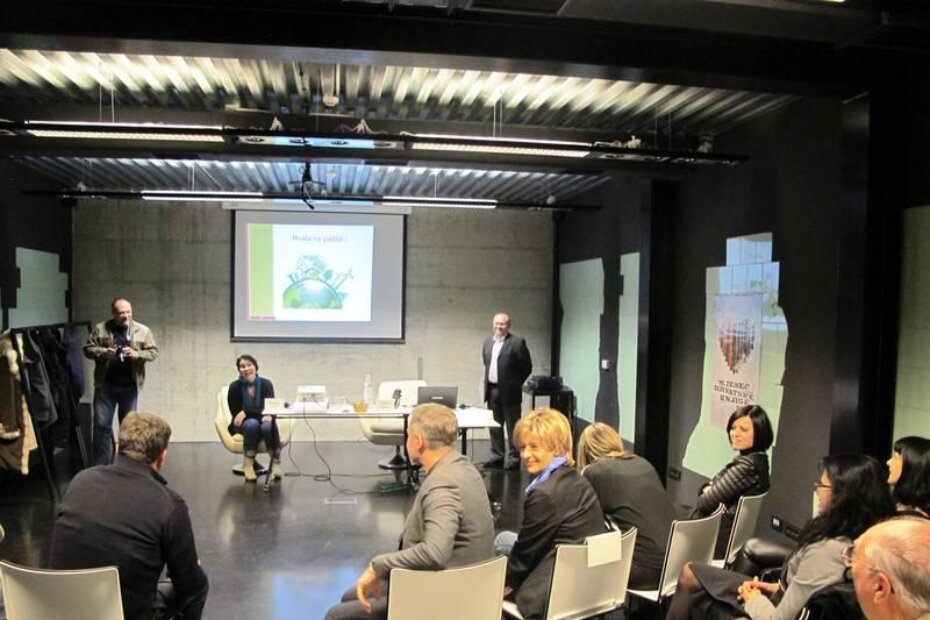 Sa tribine ORaH-a u Labinu