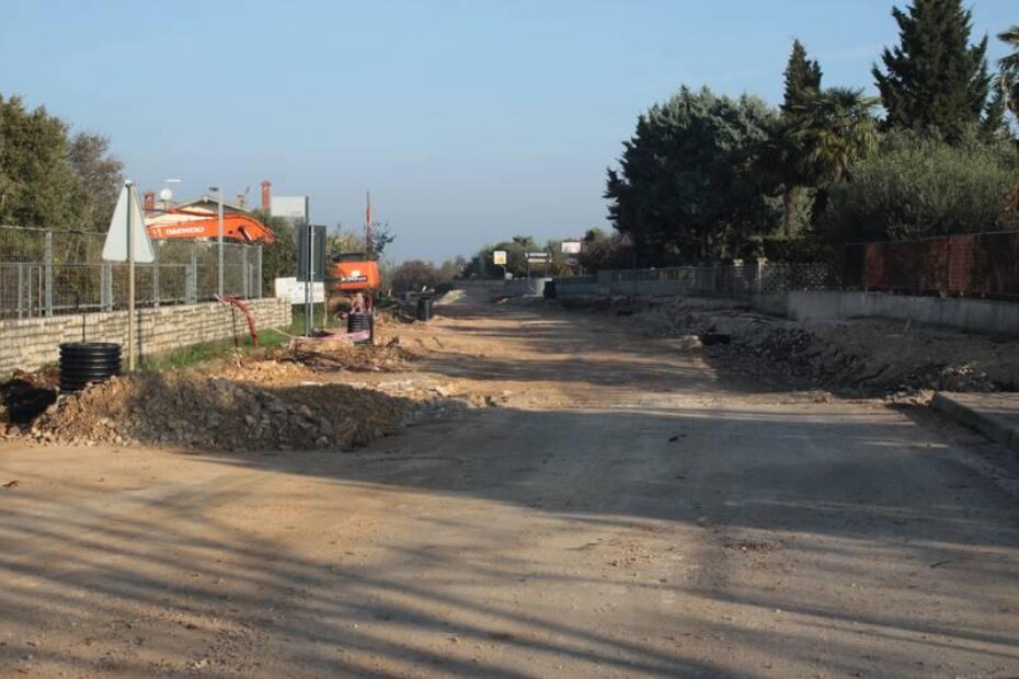 Stanje gradilišta DC75 24. studenog ujutro