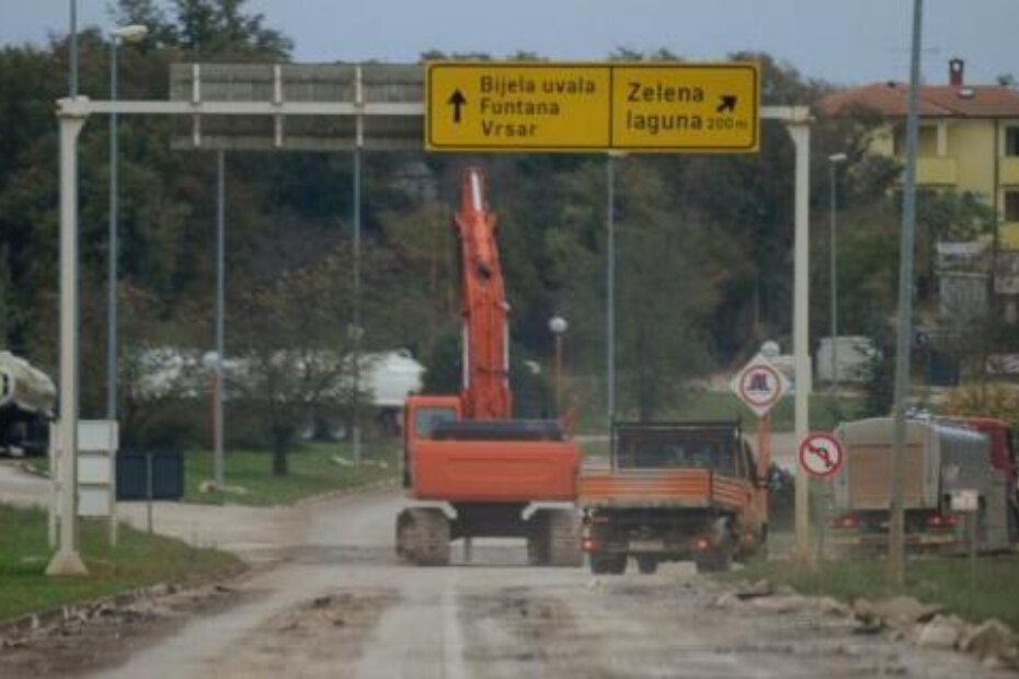 Započeti radovi na rekonstrukciji državne ceste D75 na dionici Žatika-Zelena laguna (M. MIJOŠEK)