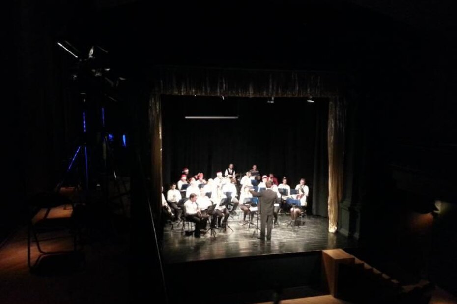 Porečki puhači na svom prvom koncertu (Foto: P. Munivrana)