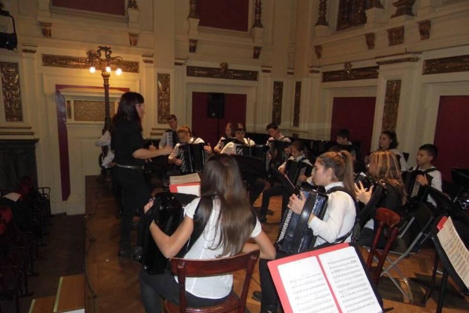 Harmonikaški odjel Umjetničke škole Poreč na koncertu u Beču