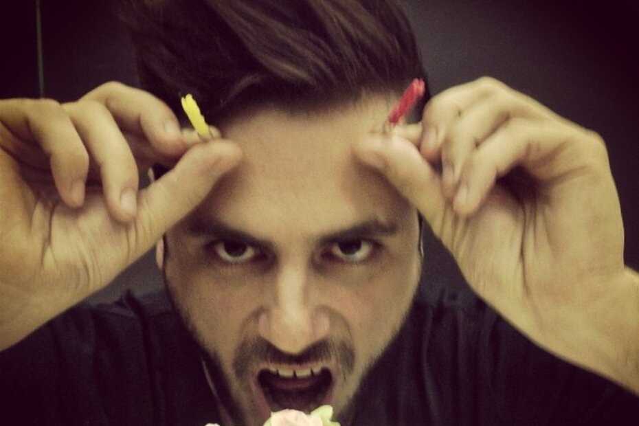 Stjepan sa rođendanskom tortom