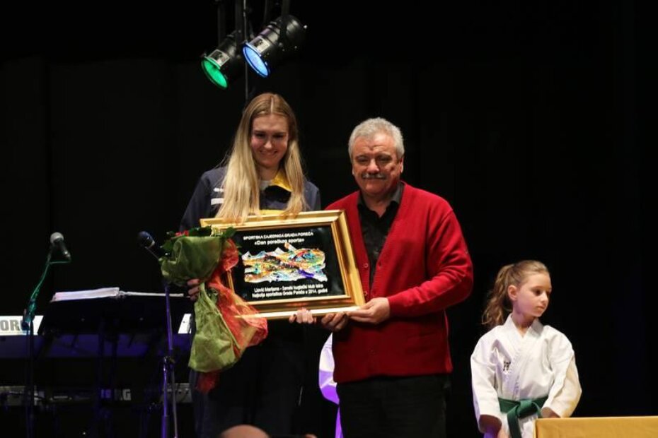 Kuglačica Marijana Liović - najbolja sportašica 2014. godine (foto: Bernard Ritoša)