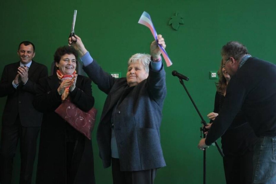 Vrtić je svečano otvorila najstarija vrtićka umirovljenica u Funtani Marija Josić