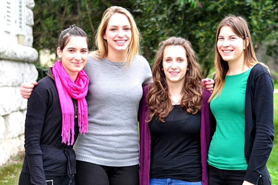 Suzana Tramošljanin, Matea Selimović, Mateja Pršurić i Ana Peroš