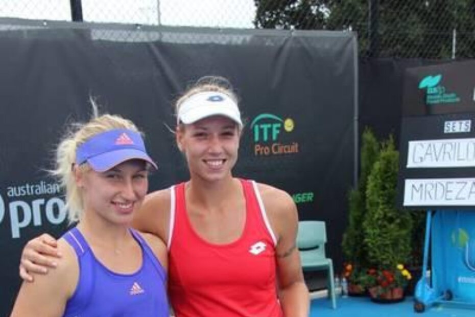 Daria Gavrilova i Tereza Mrdeža (Lauceston, Australija)