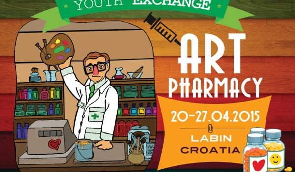 Sudjelujte na razmjeni mladih 'Art Pharmacy' u Labinu