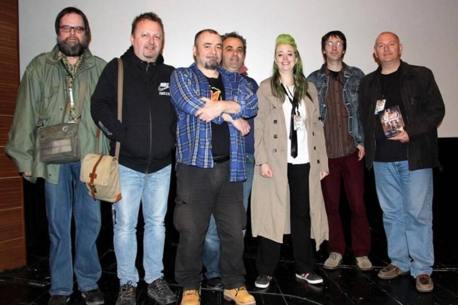 Aleksandar Žiljak, Mario Rosanda, Vanja Spirin, Saša Šebelić, Ivana Delač, Dražen Horvat i Davor Šišović (A. DAGOSTIN)