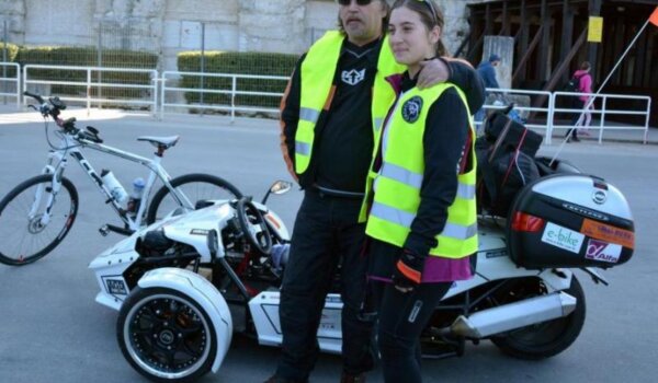 Naš Maystor Jean i njegova kćer Barbara krenuli na put biciklom od Pule do Zadra i natrag