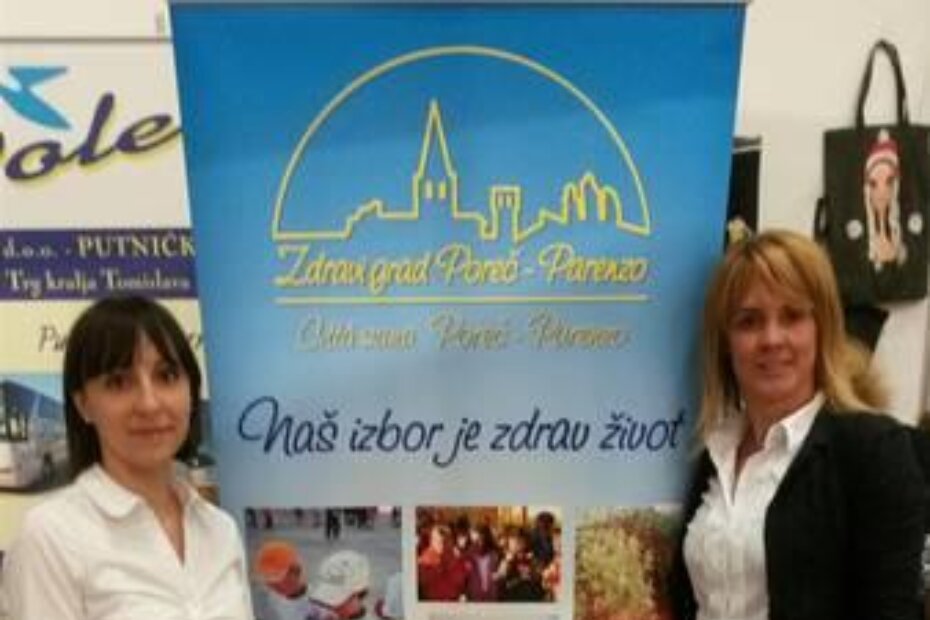 Marijana Rajčević Kazalac i Nataša Basanić Čuš na devetnaestom Sajmu zdravlja u Vinkovcima