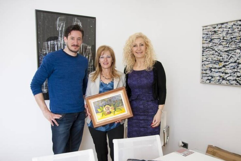 Sebastijan Vojvoda, Biserka Jurčić i Sanja Radetić Fatorić na dodjeli nagrade publike ovogodišnje Pro future (Foto: Andi Bančić)