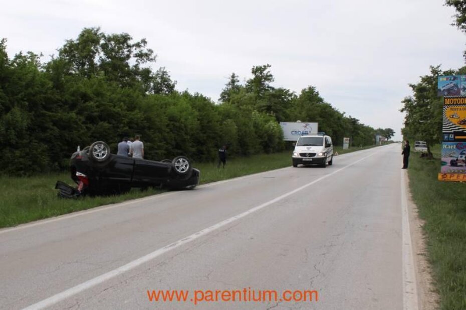 Prometna nesreća dogodila se na cesti Poreč-Tar u blizini karting staze