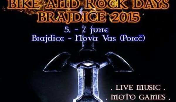 10. Bike &amp; Rock Days 'Brajdice' od 5. do 7. lipnja