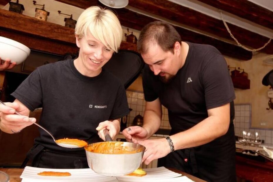 Glavni chefovi restorana Meneghetti Danijela Pifar i Bojan Vuković