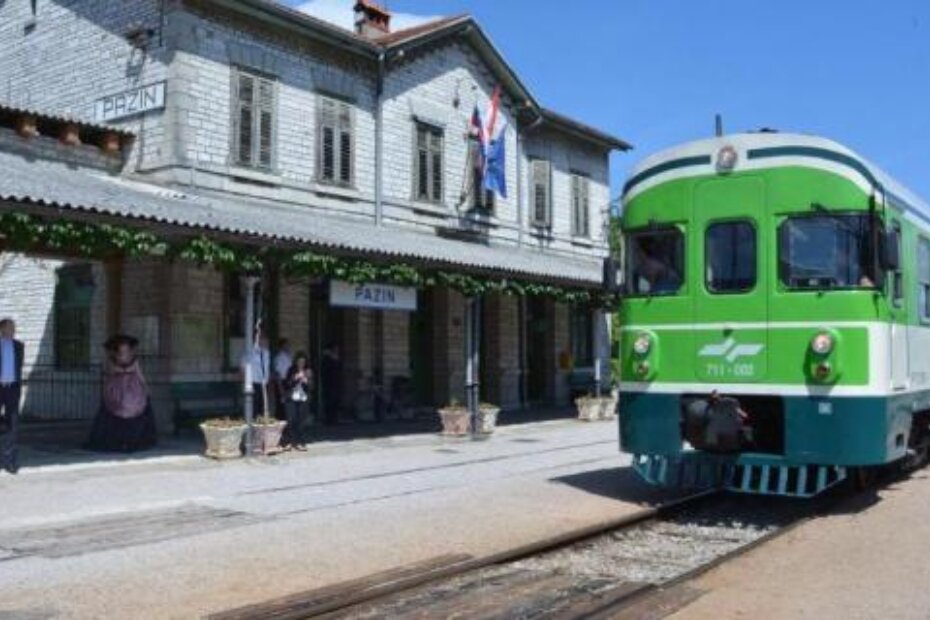 Zeleni vlak nakon 20 godina ponovi iz Divače stiže u Pazin (Danilo MEMEDOVIĆ)