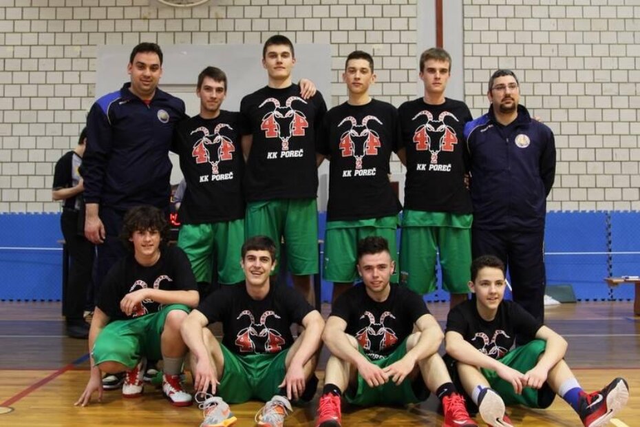 Juniori Košarkaškog kluba Poreč