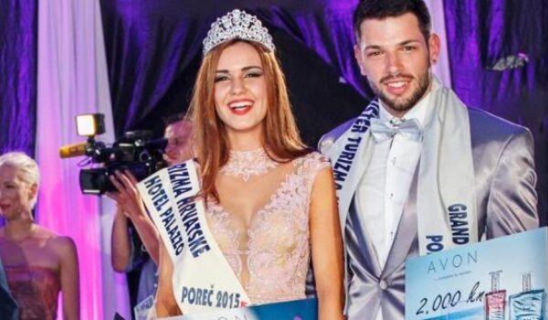 Miss Zrinka Kučinić, a mister Dujam Krstulović