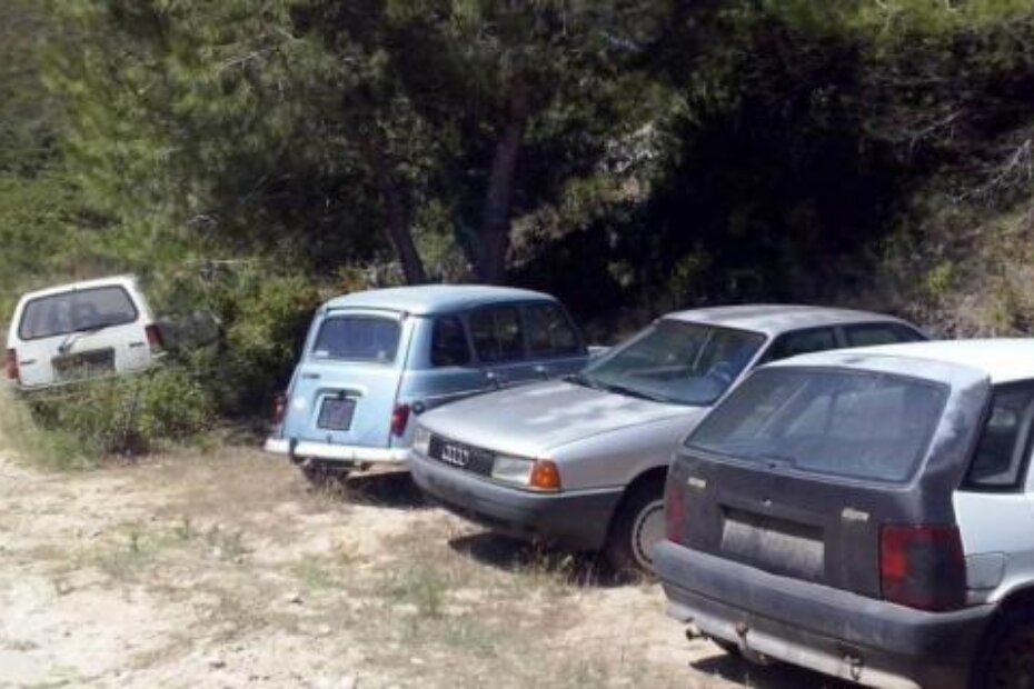 Ovakav vozni park sve je češći diljem Lijepe naše - detalj s otoka Biševa (G. PRODAN)